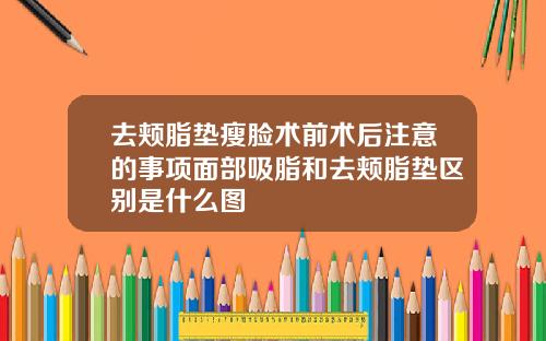 去颊脂垫瘦脸术前术后注意的事项面部吸脂和去颊脂垫区别是什么图