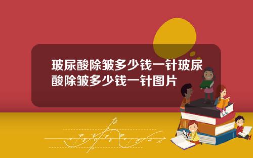 玻尿酸除皱多少钱一针玻尿酸除皱多少钱一针图片