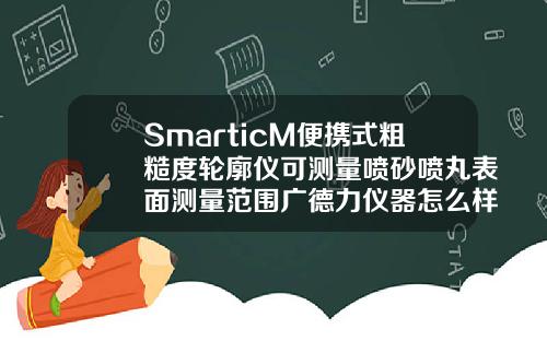 SmarticM便携式粗糙度轮廓仪可测量喷砂喷丸表面测量范围广德力仪器怎么样